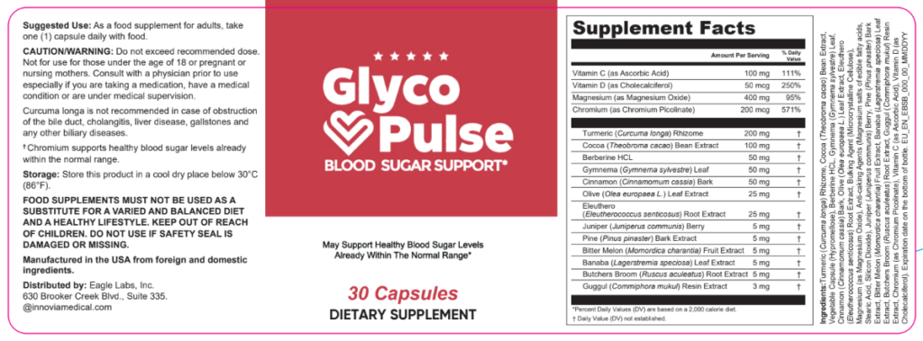 GlycoPulse supplement