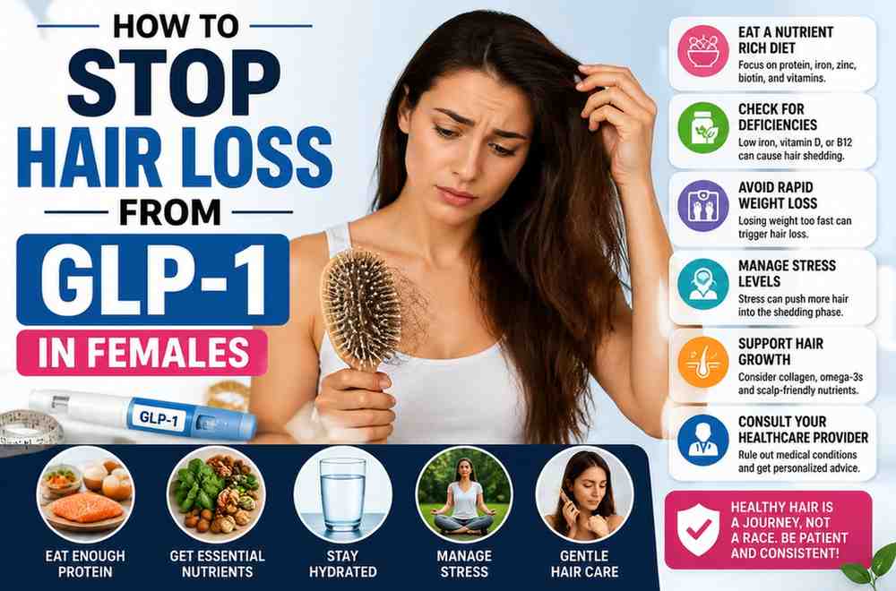 How to Stop Hair Loss From GLP-1 in Female