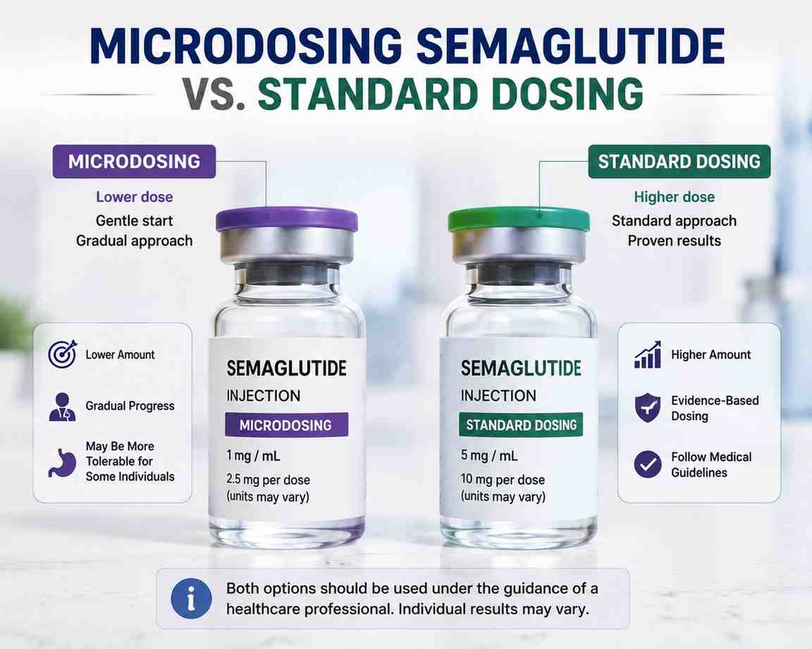 Microdosing Semaglutide vs Standard Dosing